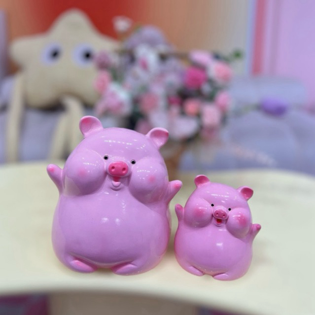 Heo đất tiết kiệm bánh bao cao cấp size lớn mẫu mới 2025
