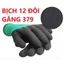 120 đôi găng tay bảo hộ lao động phủ cao su sần chống cắt, găng tay 379