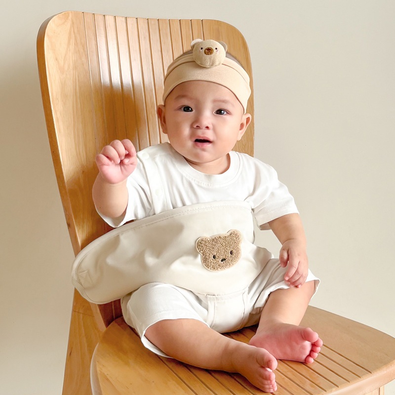 Đai an toàn ngồi ghế ăn cho bé trai/gái HC018-3SBABY ăn dặm