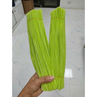 [có sẵn - hỏa tốc hcm] 50/100 sợi Kẽm nhung làm hoa handmade loại 1 lông đều dày mềm mịn nhiều màu bảng màu mới ANGIHOME