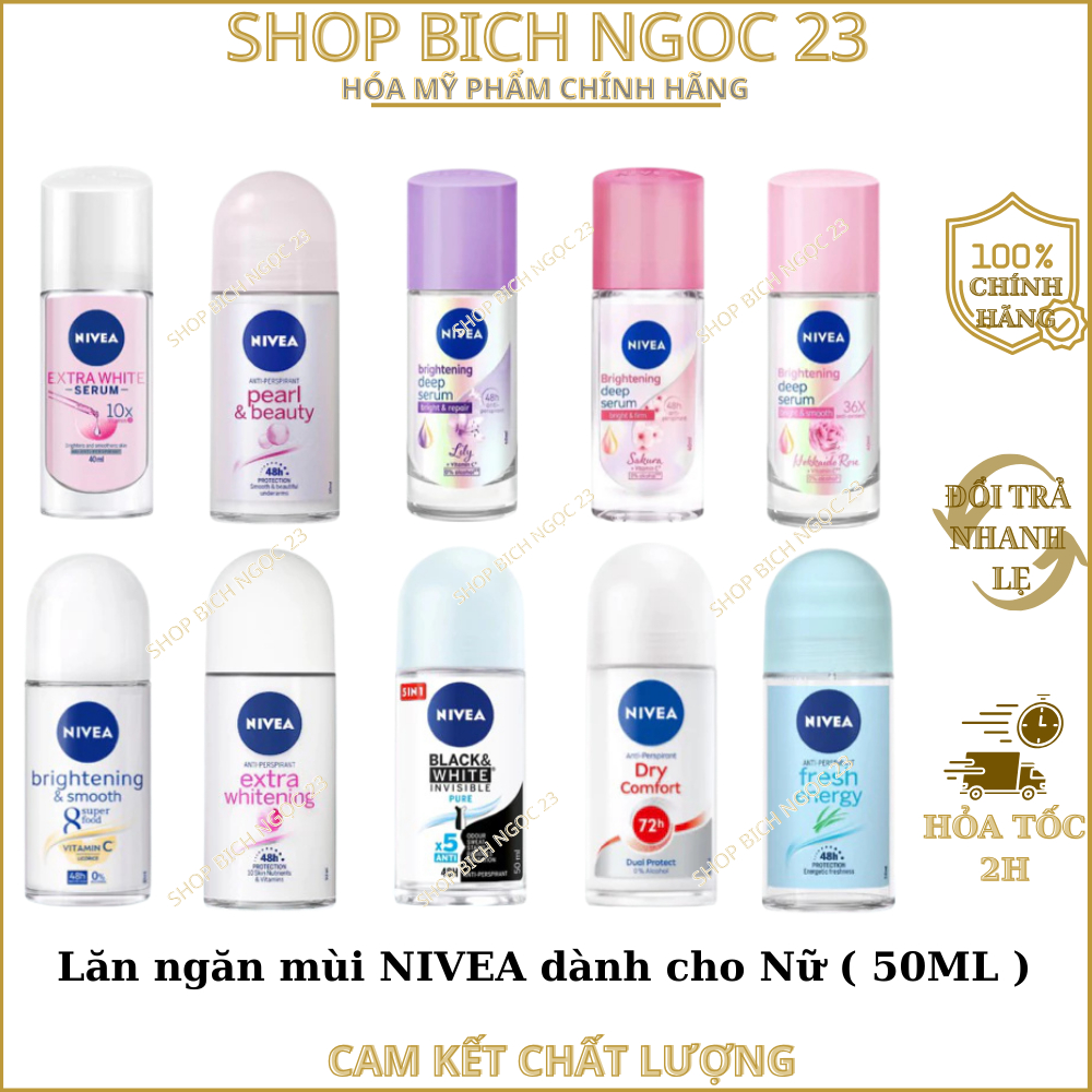Lăn ngăn mùi NIVEA dành cho Nữ 50ML