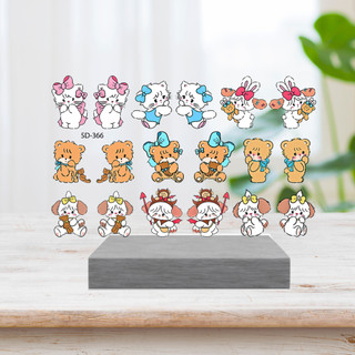 Sticker 5D Dán Móng (340-440) Nữ Làm Nail