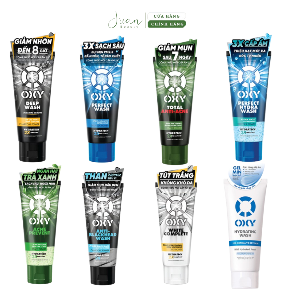 Kem rửa mặt làm sạch sâu có hạt - Oxy Deep Wash Scrub Formula Sạch Sâu ...