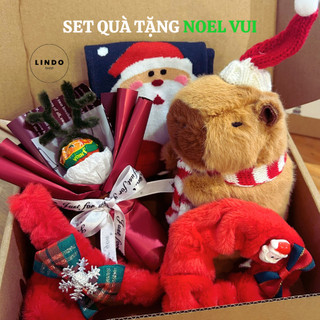 Set Quà Tặng Noel LINDO, Quà Tặng Giáng Sinh Dễ Thương, Hot Trend