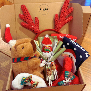 Set Quà Tặng Noel LINDO, Quà Tặng Giáng Sinh Dễ Thương, Hot Trend