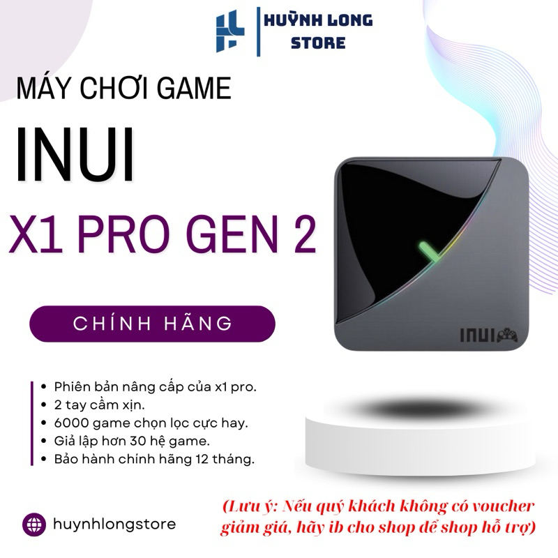 Máy Chơi Game inui X1 Pro Gen 2 | Cấu Hình Mạnh Mẽ | Tích Hợp 2in1 ...