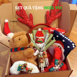 Set Quà Tặng Giáng Sinh LINDO, Quà Tặng Noel Dễ Thương, Hot Trend