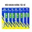 Mũi Khoan Bắt Vít Không Tắc Kê KingBlue Kích Thước 3.2mm, 6mm, 8mm, Mũi Khoan Đa Năng