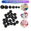 Mắt thú nhiều size 3mm-14mm, phụ kiện đan móc len milk