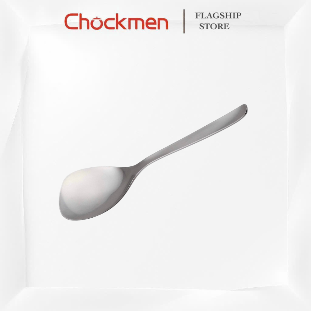 Xẻng Xào KINSGEM by Chockmen Inox Cao Cấp Muôi Vá Xẻng Xào Lật Xúc Đồ Ăn Chiên Trứng Đảo Cơm Rang