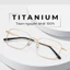 Gọng Kính Cận Titanium 𝐃𝐞𝐬𝐩𝐨𝐢𝐧𝐭𝐬 Chống Ánh Sáng Xanh. Gọng mắt kính Titan nguyên khối T60