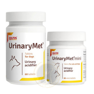UrinaryMet – Tan Sỏi  & Ngừa Sỏi Struvite, Hỗ Trợ Tiết Niệu Cho Chó Mèo | Dolfos Ba Lan
