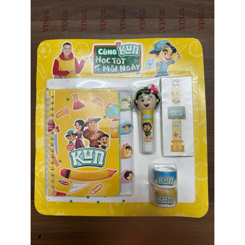 Bộ Dụng Cụ Học Tập Kun Năng Động