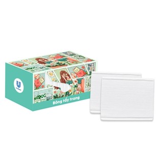 Bông tẩy trang hàng tặng u ni lever 40 miếng