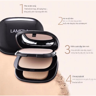 Phấn Phủ 2 TẦNG che phủ thấm tốt trang điểm tự nhiên mướt mịn MAKEUP POWDER