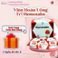 Hemotabs hỗ trợ giảm đau rát hậu môn, sa búi trĩ, tăng sức bền thành mạch nhuận tràng (Hộp 15 gói)