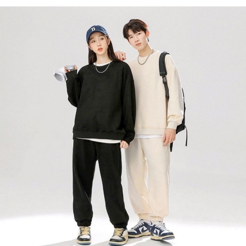 Bigsize Áo Tay Dài Nam Nữ 40-120KG SWEATER Thun COTTON Mềm Co Giãn- MÃ 39