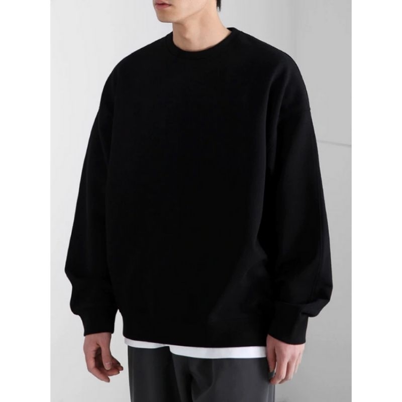 Bigsize Áo Tay Dài Nam Nữ 40-120KG SWEATER Thun COTTON Mềm Co Giãn- MÃ 39