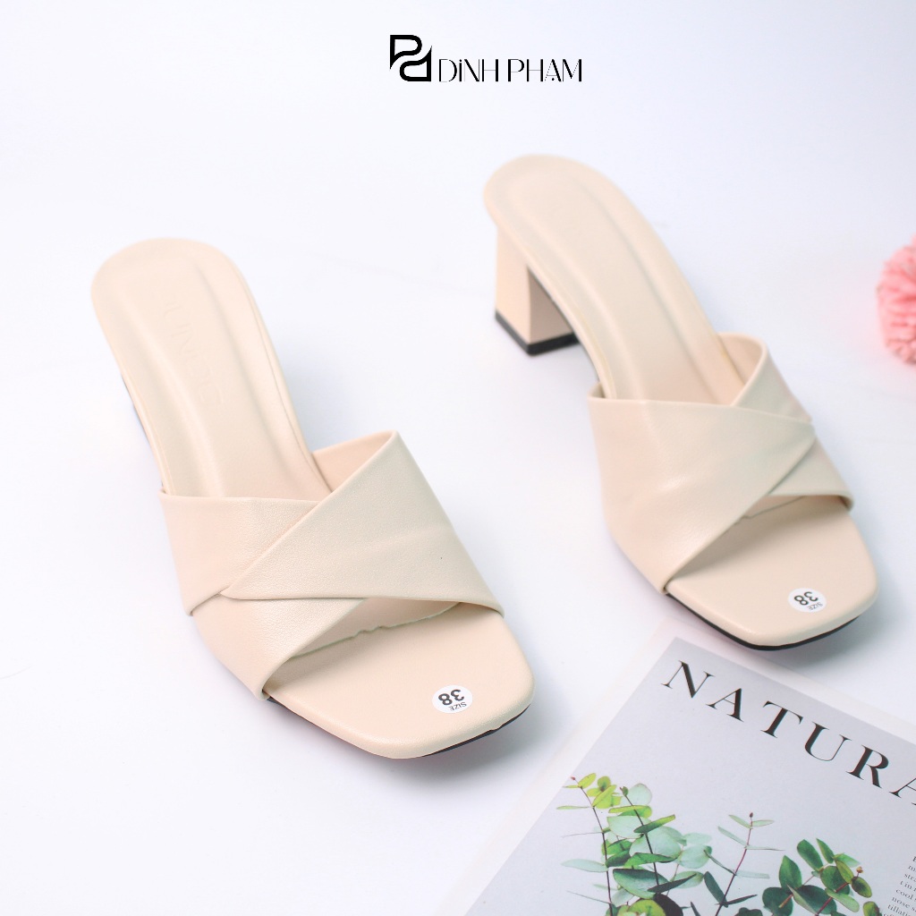 [SALE] Dép thời trang cao 5 phân, thời trang dép trung niên