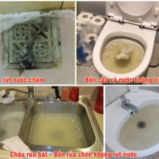 Hợp CHẤT ĐÁNH BAY CÁCH RÁC THẢI BÁM QUANH ĐƯỜNG ỐNG-BỒN CẦU-NHÀ TẮM-NVS AN TOÀN TIẾT KIỆM CHI PHÍ