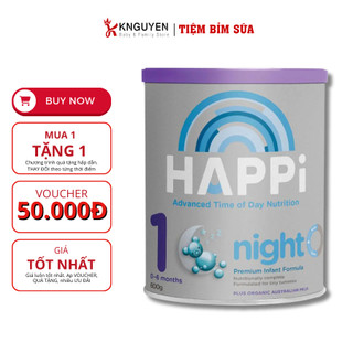 [Giá Tốt] Sữa Happi ngày và đêm đủ số 600gr Úc