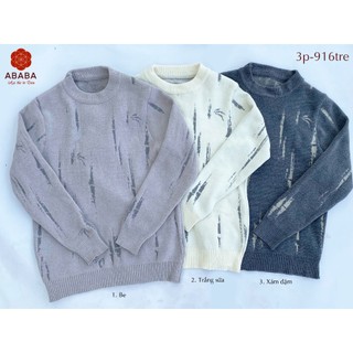 Áo len nam cổ 3 phân Quảng Châu cao cấp dày dặn mịn đẹp - ABA-5P-DAY-TQ