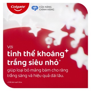 [HB Gift] Bộ 2 Kem Đánh Răng Colgate trắng răng Optic White Purple 100g