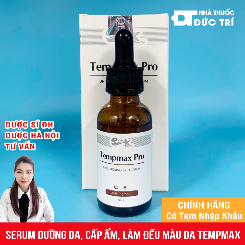 [CHÍNH HÃNG] Serum Tempmax pro dưỡng ẩm và sáng da 30ml | Shopee Việt Nam