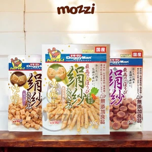 Snack cho chó Viên mềm DoggyMan SAYA vị Gà Bò Gan Rau củ Giăm bông gói 100g