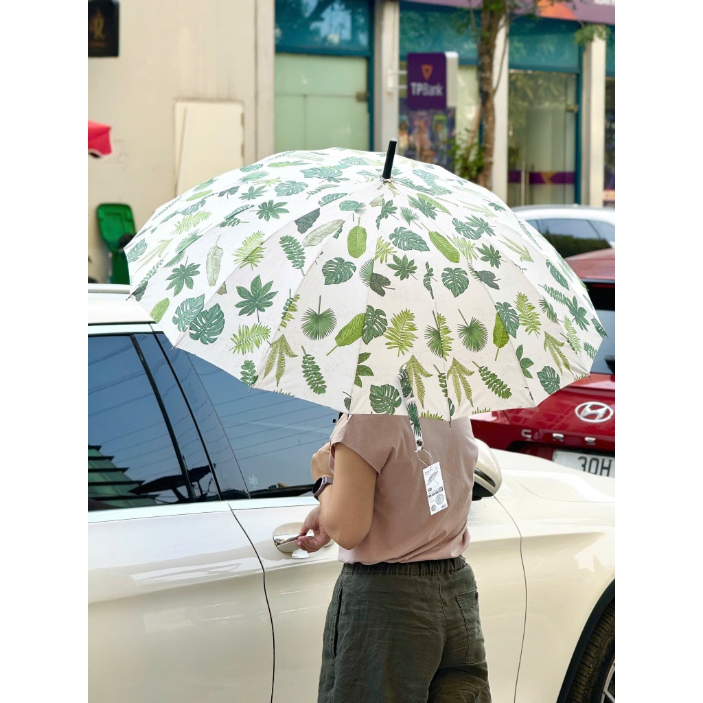Ô, dù tự động cán dài 16 nan, ô gấp gọn 2 chiều 10 nan KAIYO