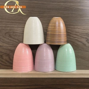 Chuông mini cắm hoa kẽm, lọ hoa, bình gốm Bát Tràng