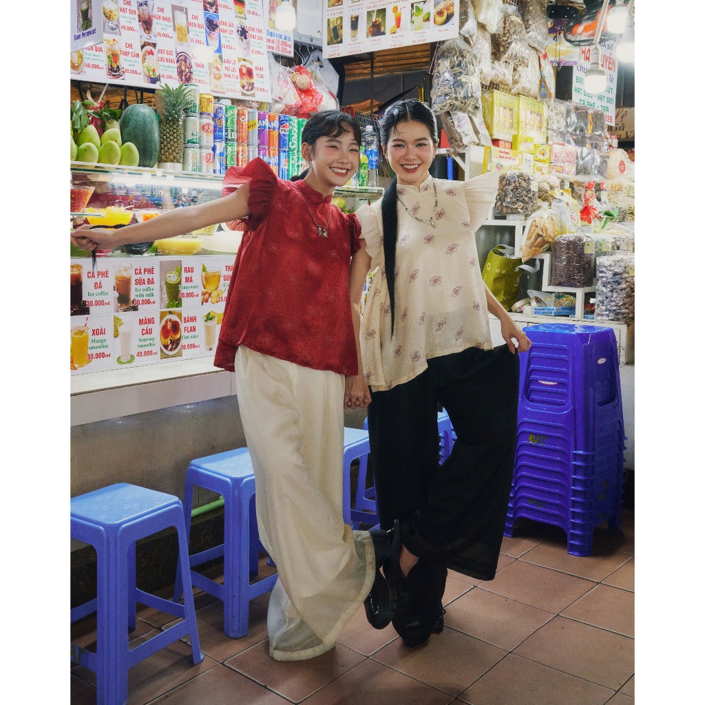 Remmus - Quần áo dài tơ 2 lớp women