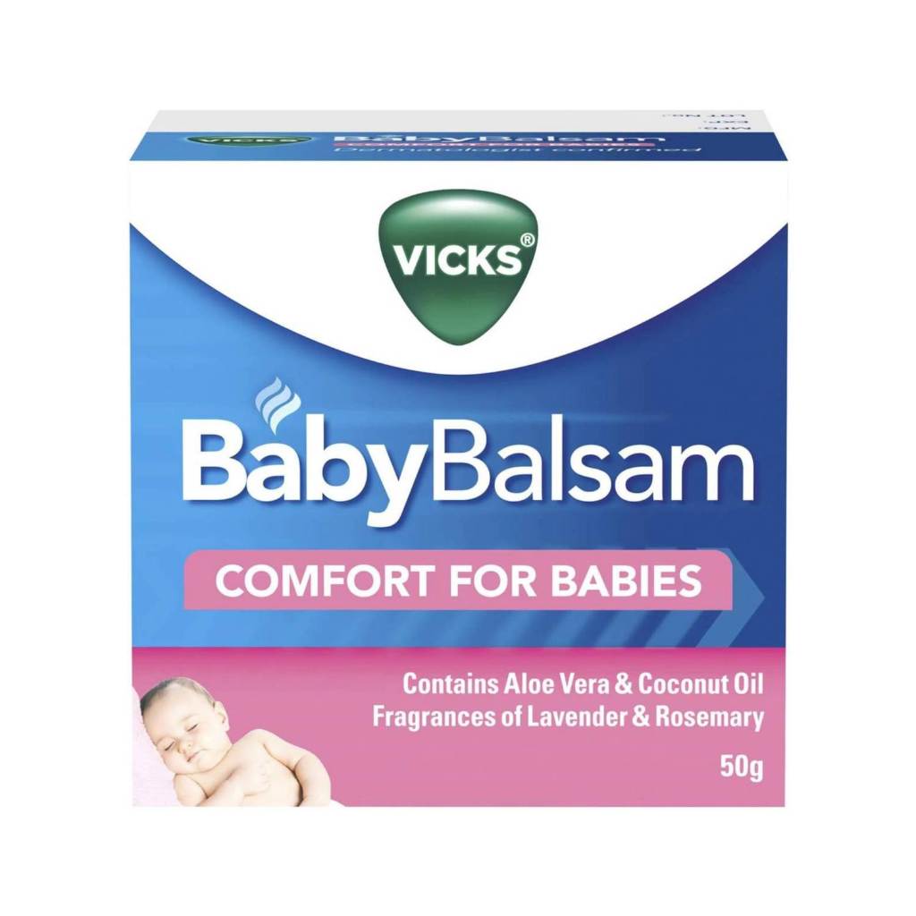 Vicks Cao xoa bụng em bé Baby Balsam Moisturizing & Soothing Baby Care ...