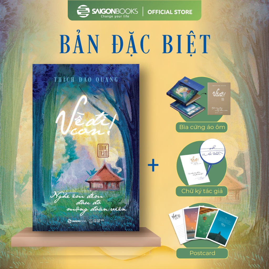 Ảnh Sách - Về Đi Con - Nghe Êm Đềm Đâu Đó Mộng Đoàn Viên - Thích Đạo Quang (Mộc Trầm) 2