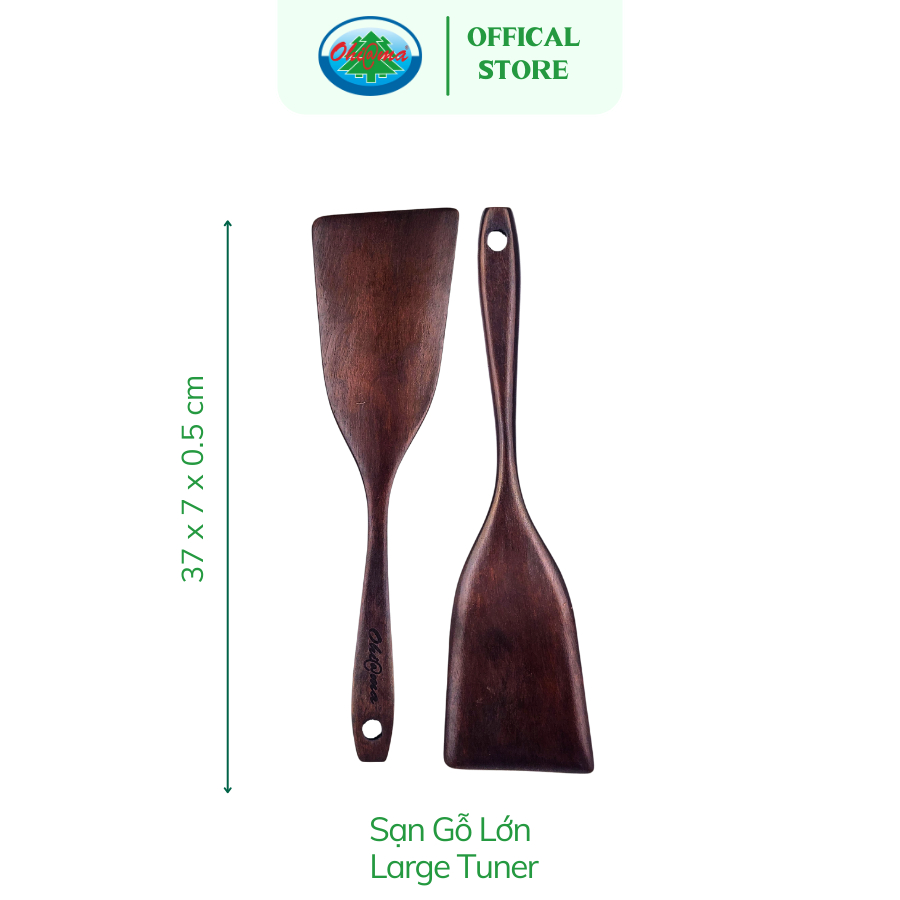 Ảnh Sạn Gỗ Lớn Ohiama Large Tuner | Dụng Cụ Nhà Bếp, Nấu Ăn, Trang Trí, Đồ Thủ Công VNXK, Tết 3
