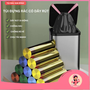 🛍️ SIÊU RẺ Combo 5 cuộn, tổng cộng 75 túi rác – lựa chọn hoàn hảo cho mọi nhu cầu vứt rác hàng ngày!