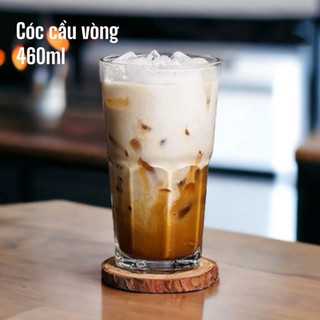 Cốc cầu vồng Việt Nhật HOKORI NH418 460ml nhựa mêca trong suốt