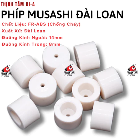 Phíp Musashi Bi-A Đài Loan Thịnh Tâm, Đầu Phíp Cơ Bida Musashi