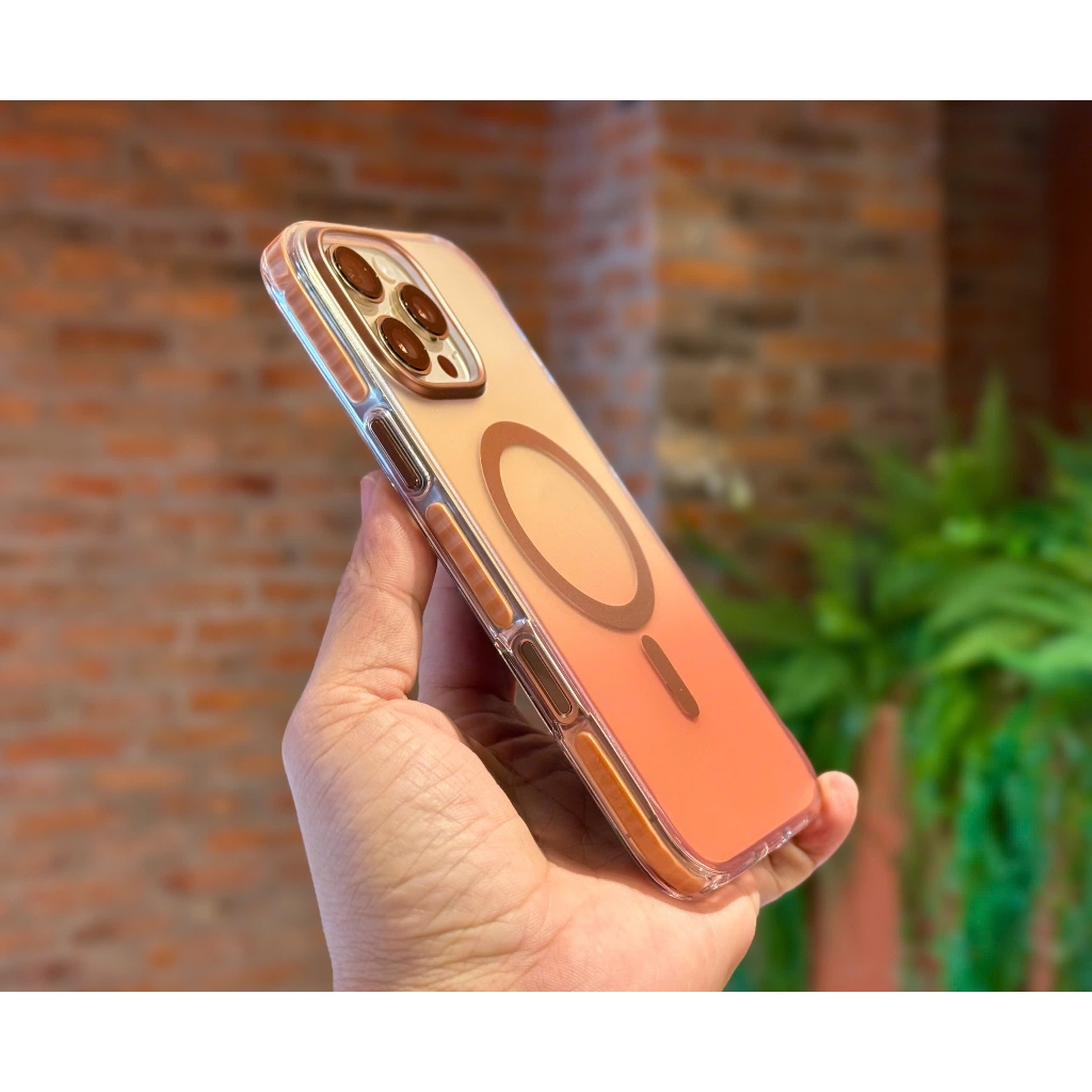 [ Chống Sốc ] Ốp Raigor Inverse Viền TPU Dẻo Chống Sốc Tích Hợp Sạc Từ Tính Tiện Lợi cho iP 16 Pro Max/16Pro