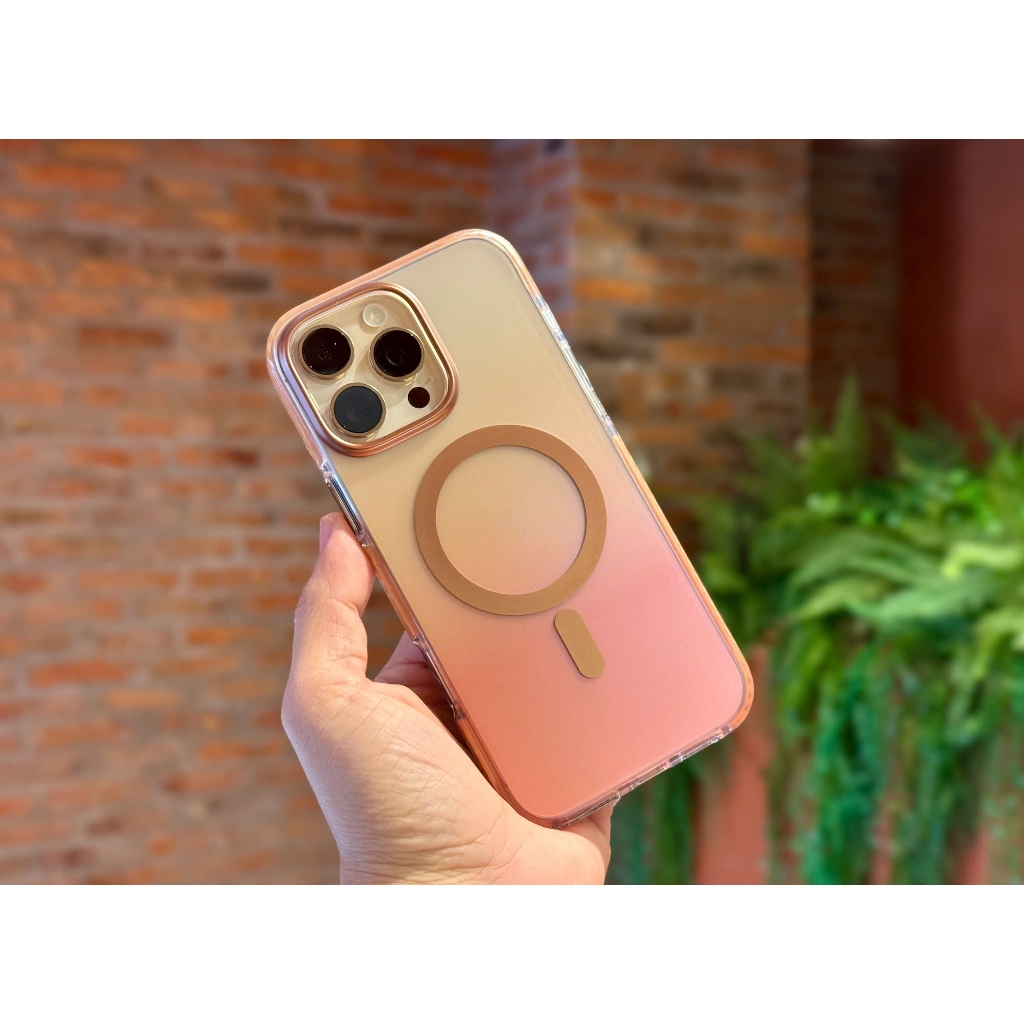 [ Chống Sốc ] Ốp Raigor Inverse Viền TPU Dẻo Chống Sốc Tích Hợp Sạc Từ Tính Tiện Lợi cho iP 16 Pro Max/16Pro