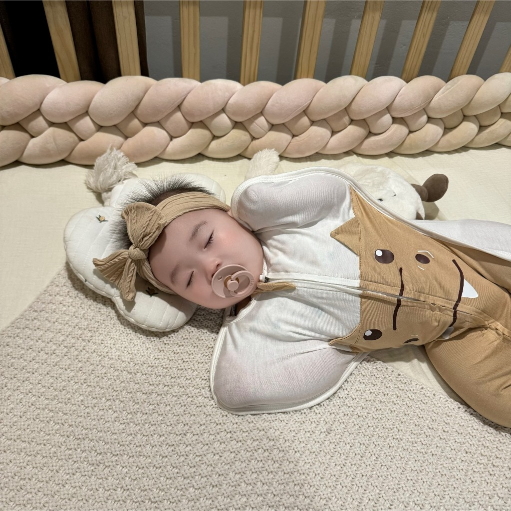 Nhộng Chũn Unbee PikaLong Mềm Mát Chống Giật Mình Cho Bé Sơ Sinh Từ 3-9Kg