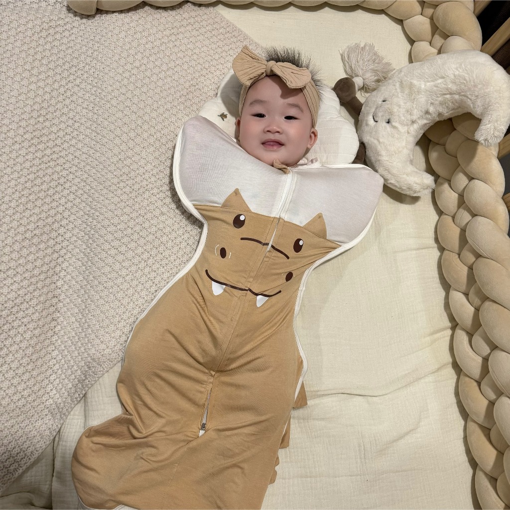 Nhộng Chũn Unbee PikaLong Mềm Mát Chống Giật Mình Cho Bé Sơ Sinh Từ 3-9Kg