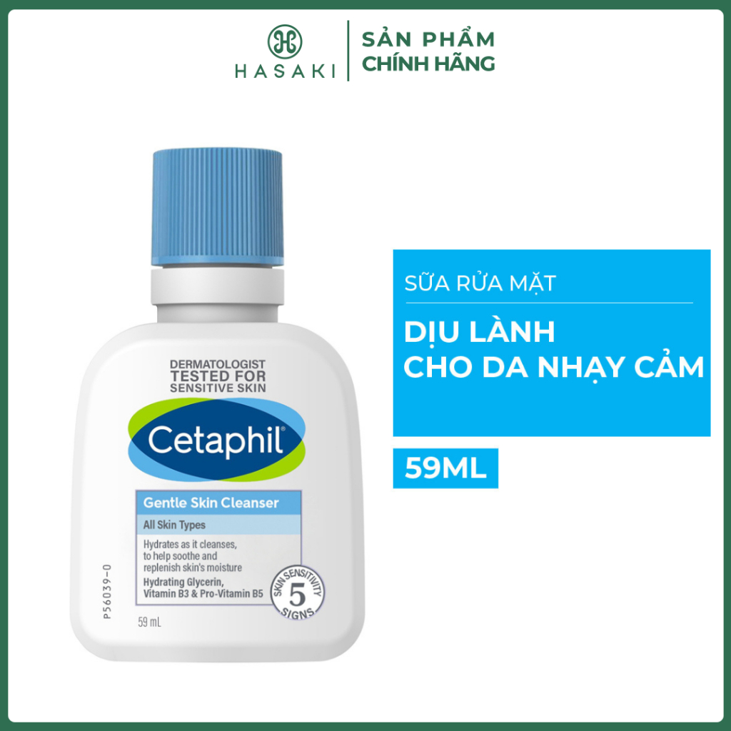 Sữa Rửa Mặt Cetaphil Dịu Lành Cho Da Nhạy Cảm 59ml