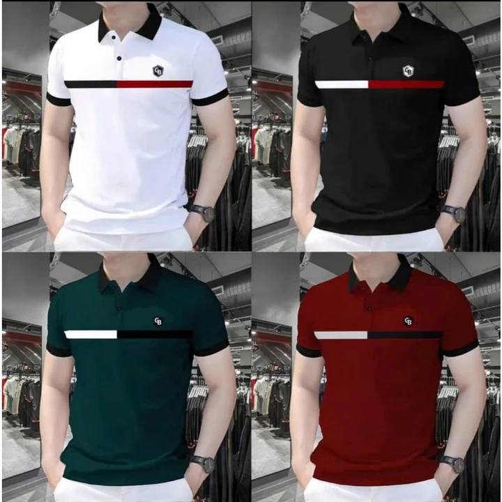 COMBO Áo thun polo nam tay ngắn mix màu thêu logo kẻ ngang vải thoáng mát sang trọng- Menswear có cổ