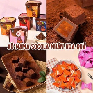 Socola Mama tươi nhân hoa quả,công thức Nhật Bản,mềm tan ngay trong miệng,158gr/hộp,hàng nội địa Trung