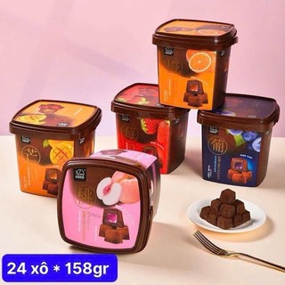 Socola Mama tươi nhân hoa quả,công thức Nhật Bản,mềm tan ngay trong miệng,158gr/hộp,hàng nội địa Trung
