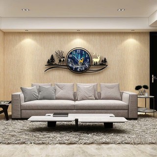 (Mới 2026) Đồng hồ treo tường sang trọng trang trí phòng khách/ Đồng hồ cao cấp/ Đồng hồ decỏ đẹp