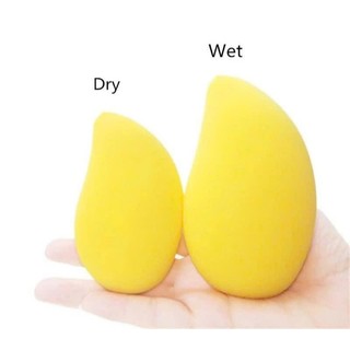 bông đánh kem nền hình trái xoài,siu mềm,mịn