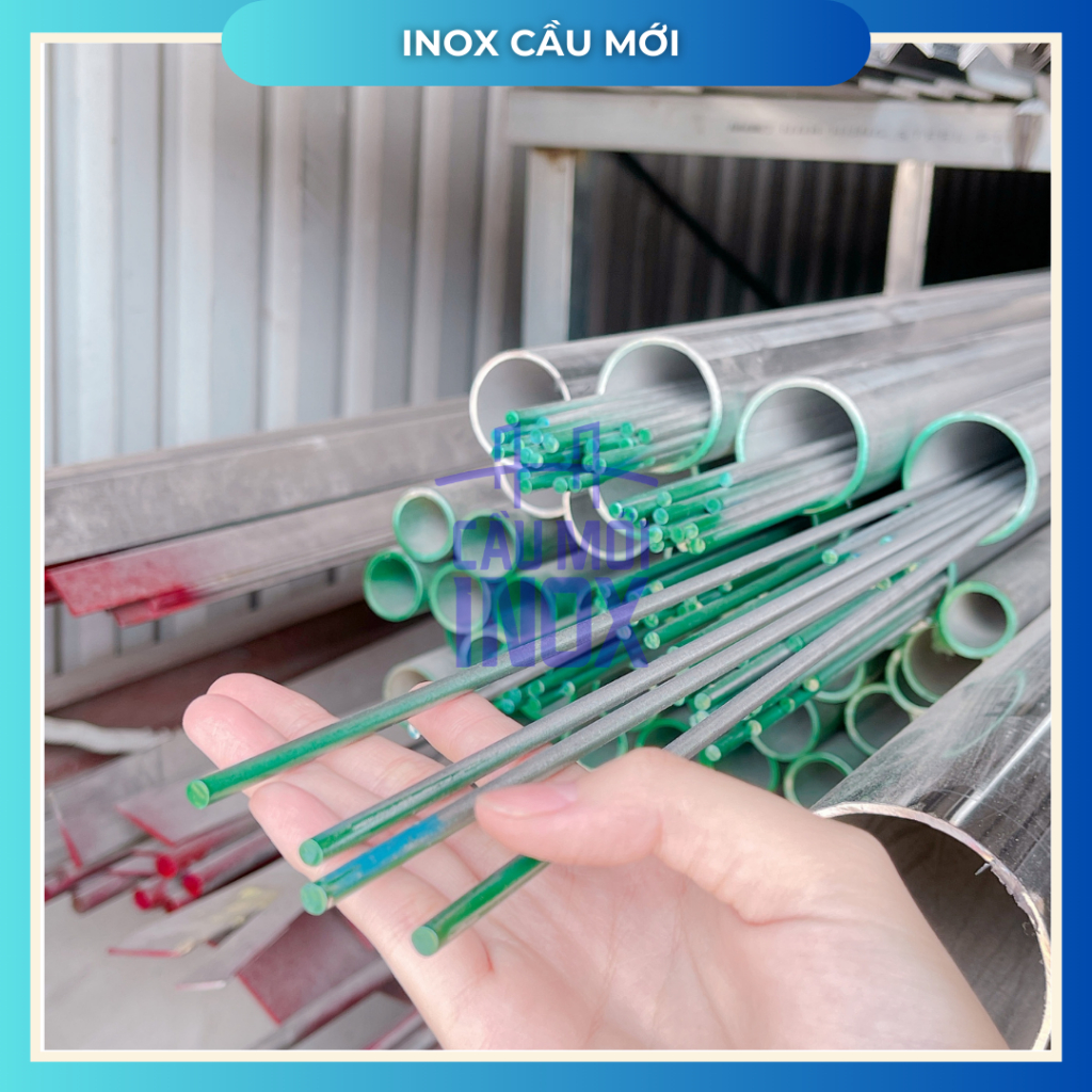 Trục tròn đặc inox 304 phi 3, 4mm - chiều dài 1m/1.2m/1.5m