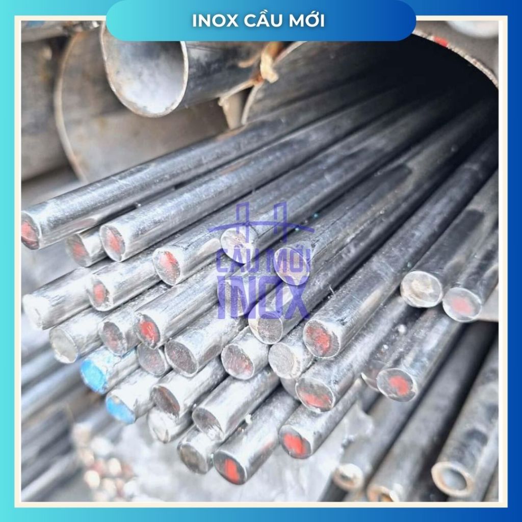 Trục tròn đặc inox 304 phi 3, 4mm - chiều dài 1m/1.2m/1.5m